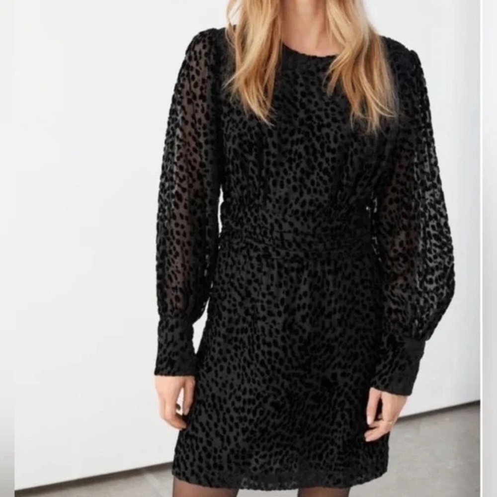 Brand NEW &Other Stories black dress